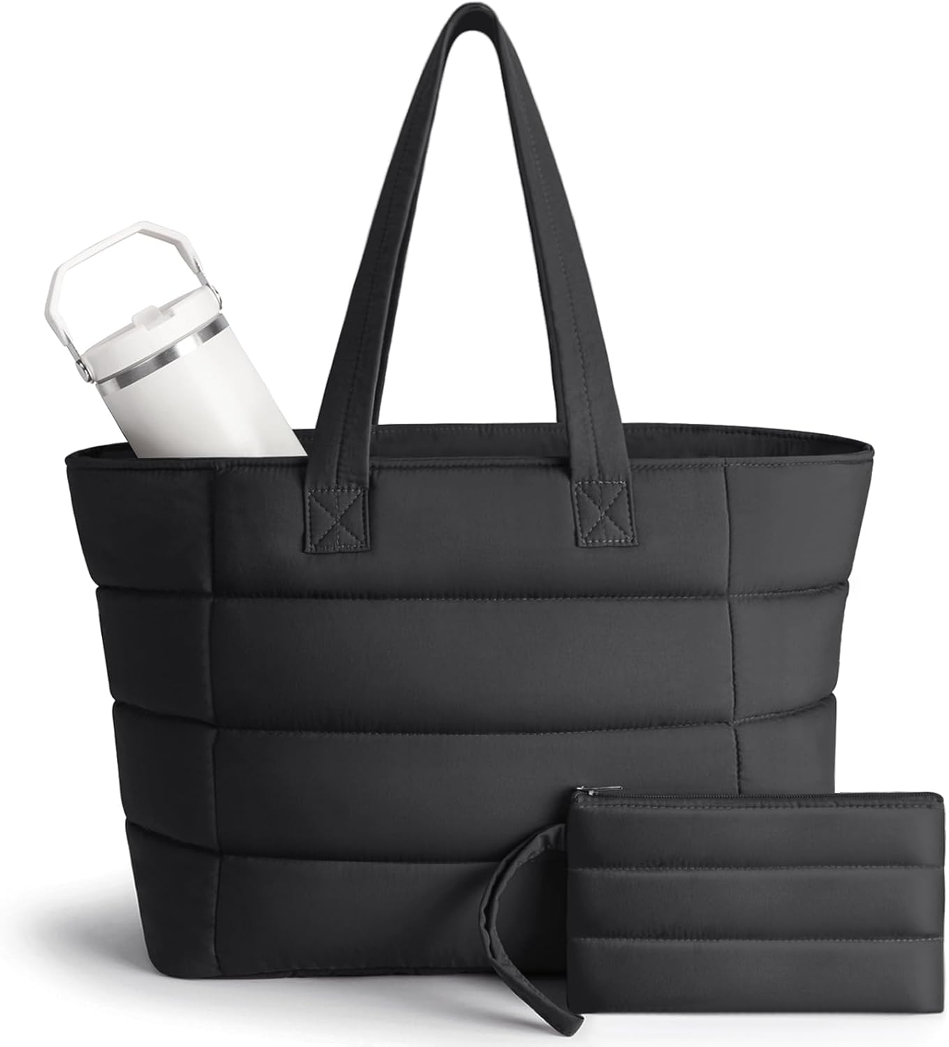 Women'S Work Bags Tote - حقيبة يد نسائية منفوخة، حقيبة كتف