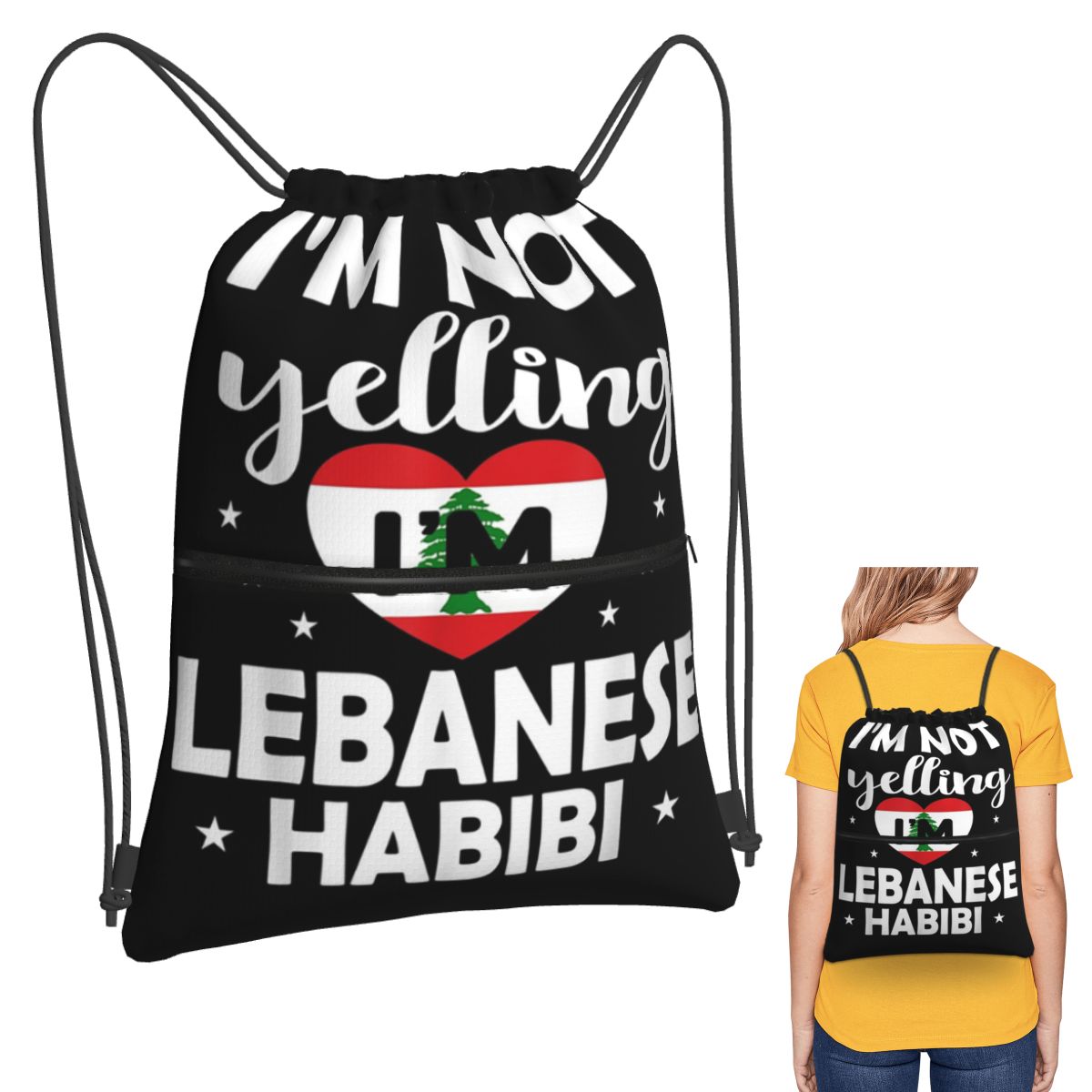 Women Bags Lebanon - حقائب ظهر بتصميم علم لبنان وتراث