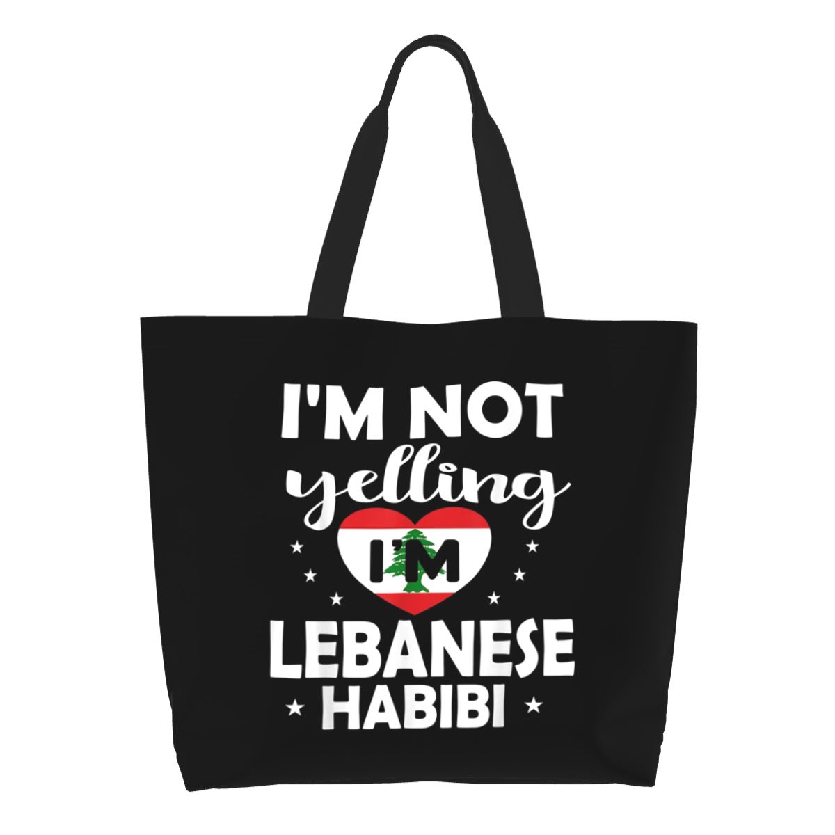 Women Bags Lebanon - حقيبة تسوق قماشية كبيرة السعة بتصميم