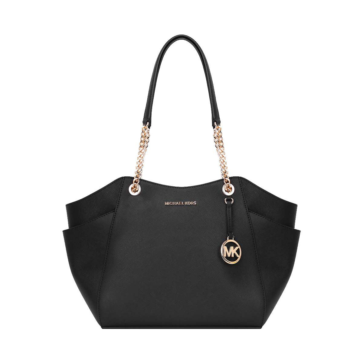 Women'S Bags Of Michael Kors - حقيبة كتف نسائية كبيرة من جلد