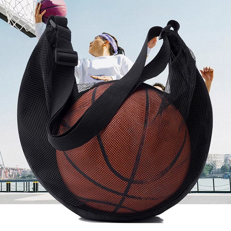 Mesh Net Bag - 1 قطعة حقيبة الكرة واحدة مع