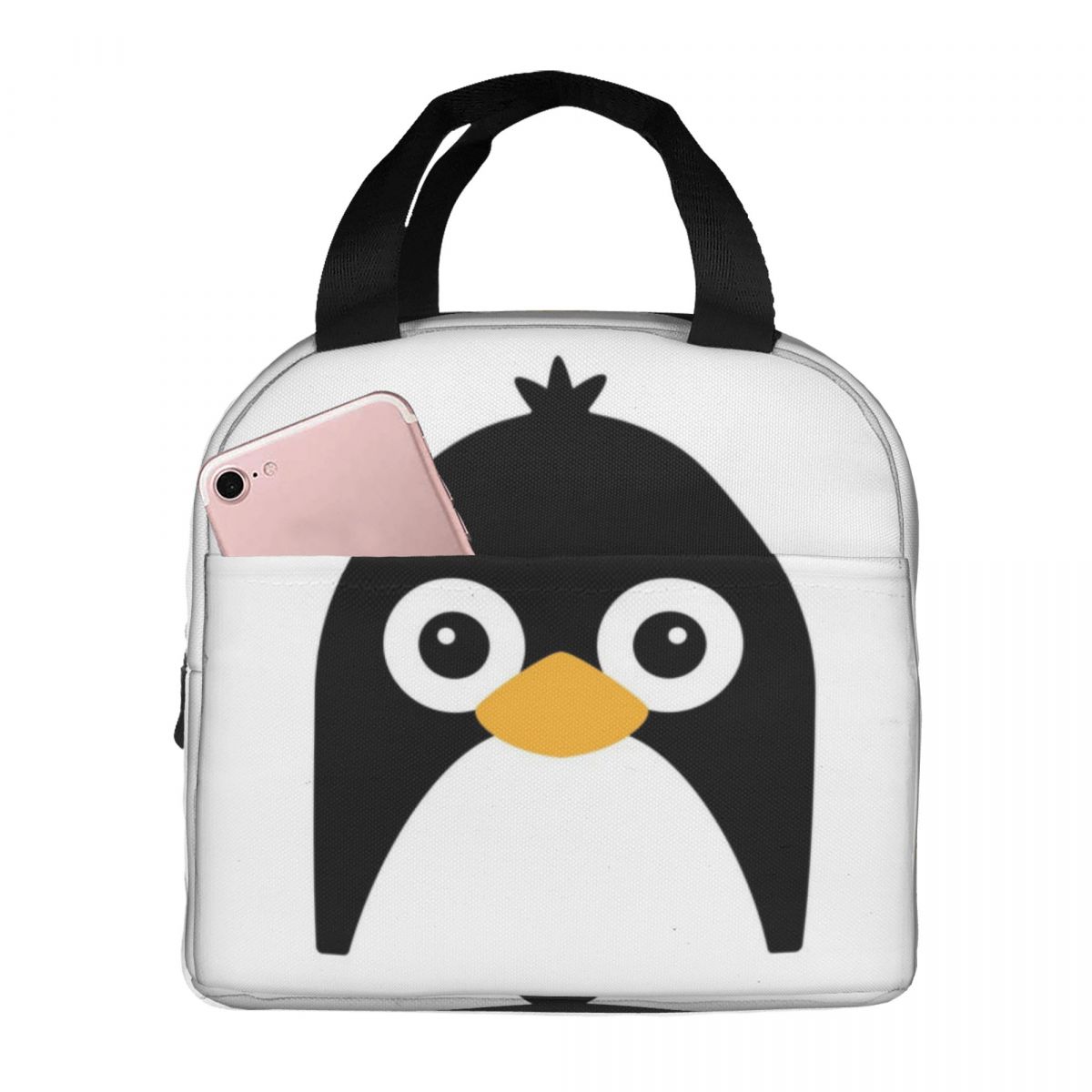 Women Bags Vector - لطيف ناقلات البطريق معزول حقيبة الغداء