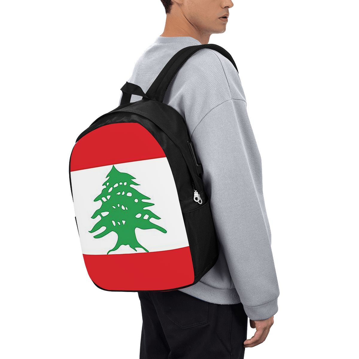 Women Bags Lebanon - حقيبة ظهر بعلم لبنان، حقيبة سفر