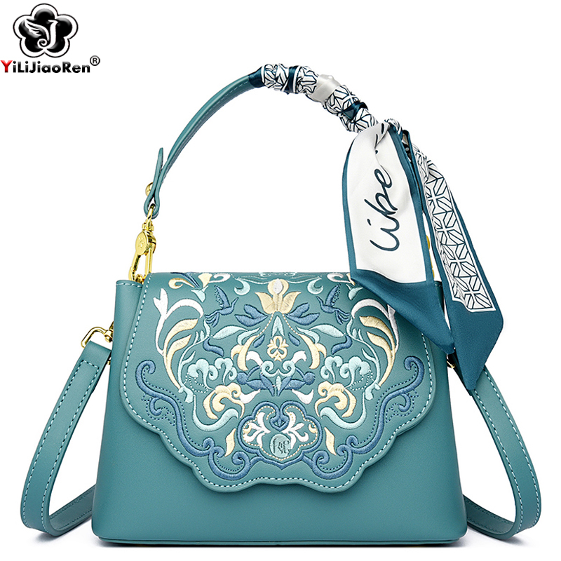 Women Bags Collection - حقيبة كتف مطرزة على الموضة للنساء