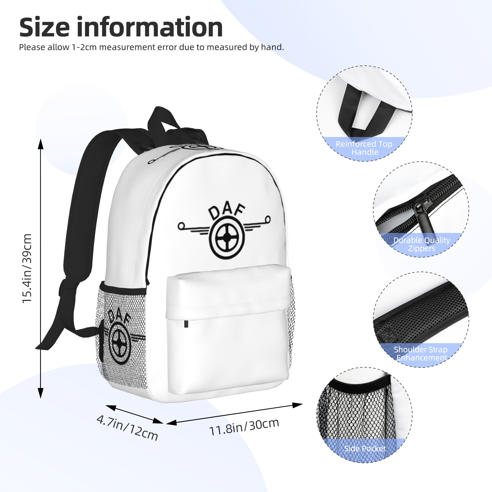 حقيبة ظهر بتصميم شعار شاحنة دا - مراجعة Women Bags Vector وسعره