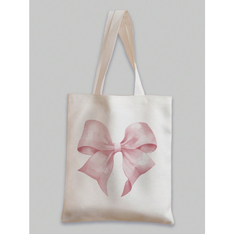 حقيبة كتف قماشية بنمط فيونكة م - مراجعة Women'S Work Bags Tote وسعره
