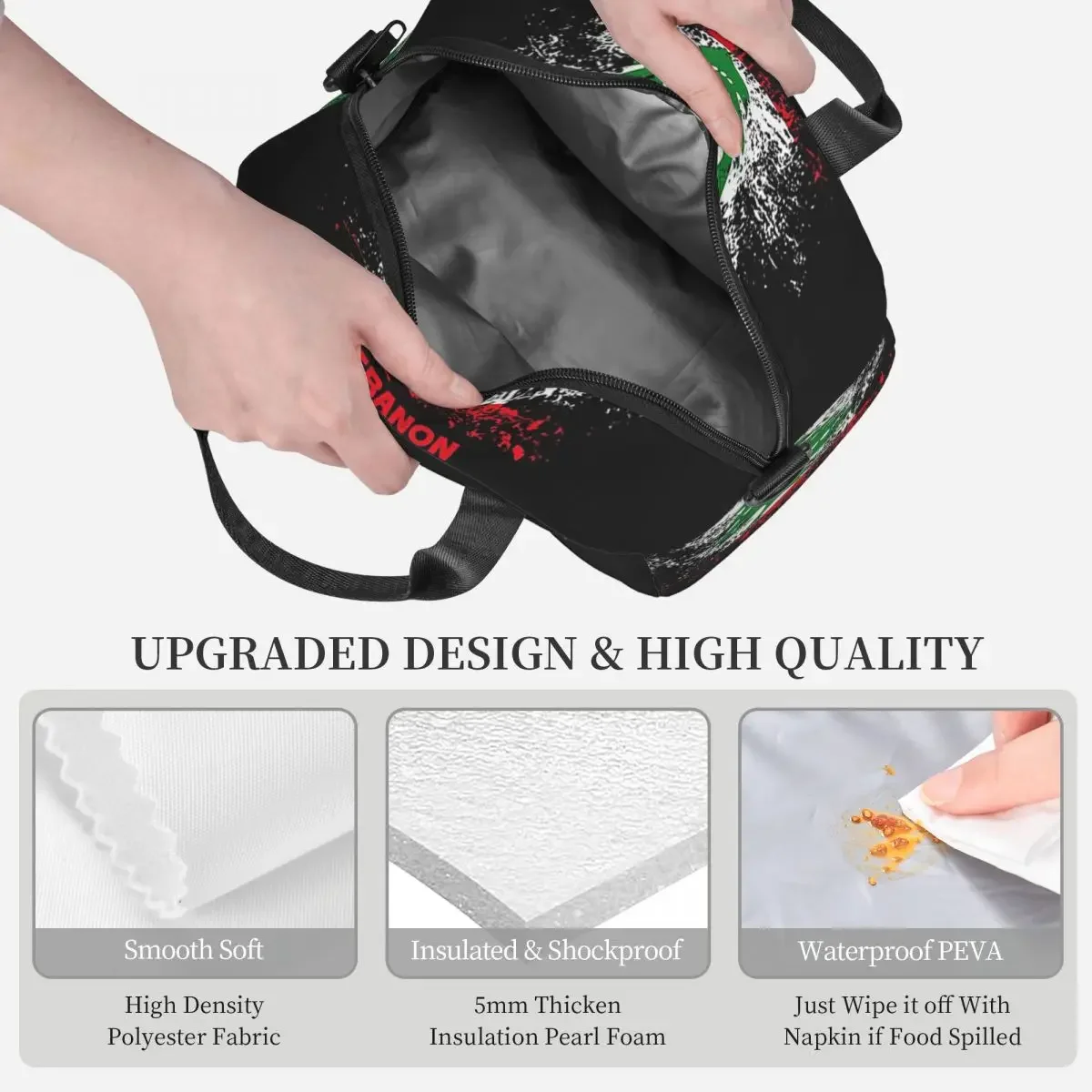 حقيبة غداء معزولة حرارياً بتصم - مراجعة Women Bags Lebanon وسعره