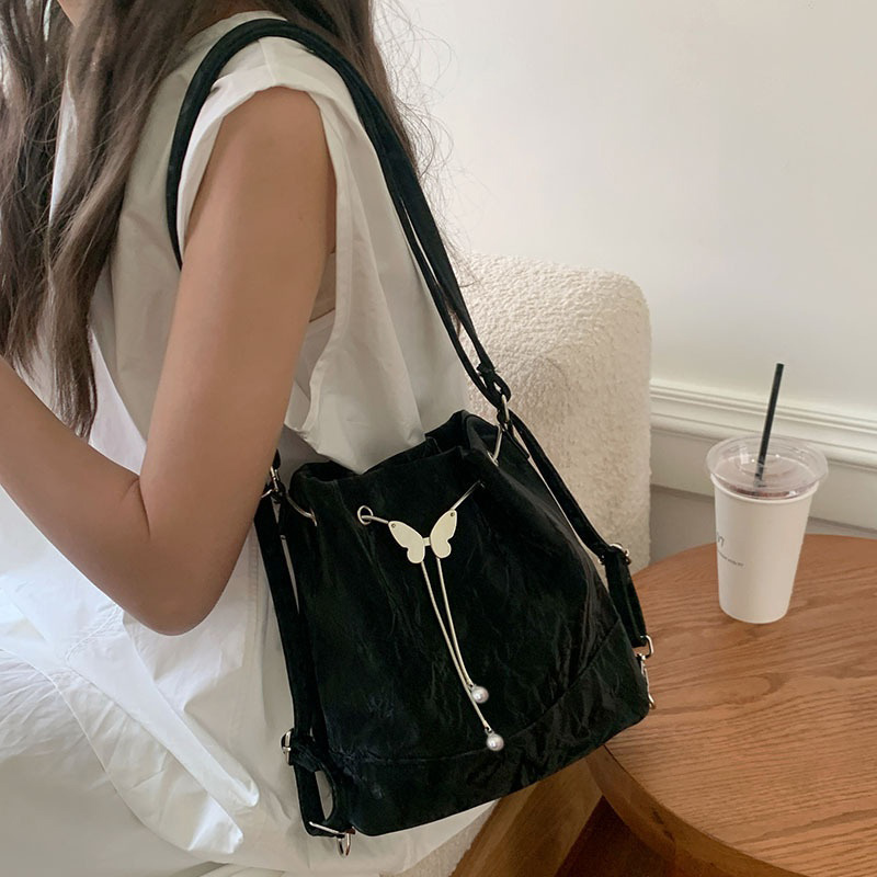حقيبة ظهر نسائية باللون الأخضر - مراجعة Mini Backpack Women وسعره