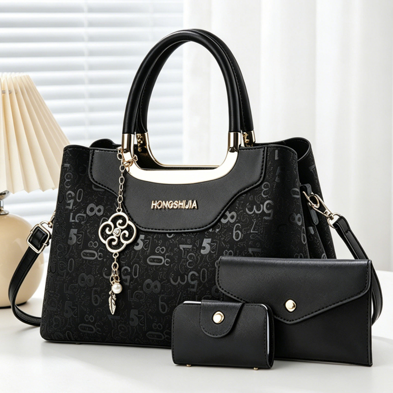 مجموعة حقائب يد نسائية من 3 قط - مراجعة Women Bags Crossbody وسعره