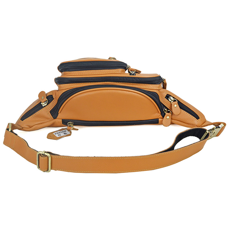 حقائب خصر من الجلد الطبيعي للر - مراجعة Saddle Bag Leather وسعره