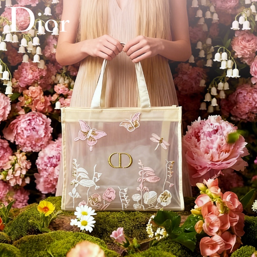 حقيبة كريستيان ديور الفاخرة شب - مراجعة Mesh Net Bag وسعره