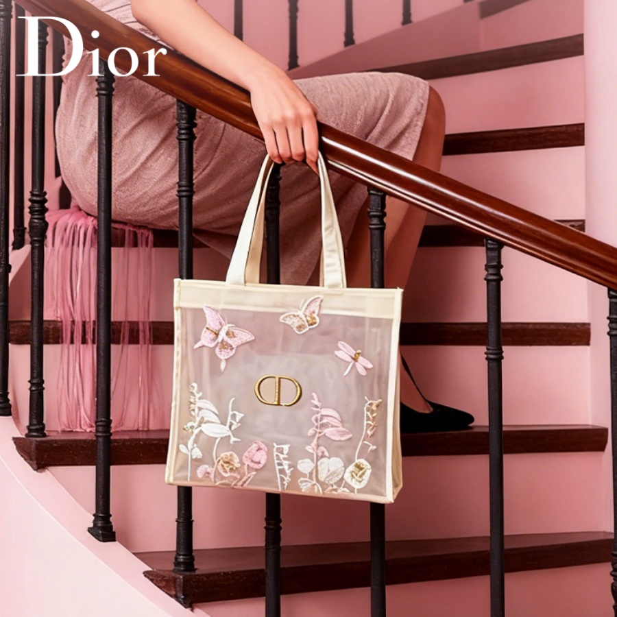 حقيبة كريستيان ديور الفاخرة شب - مراجعة Mesh Net Bag وسعره