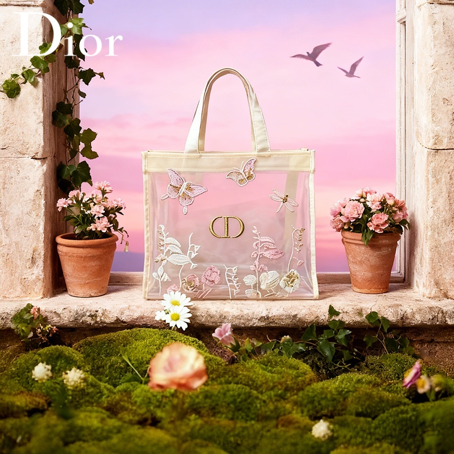 حقيبة كريستيان ديور الفاخرة شب - مراجعة Mesh Net Bag وسعره