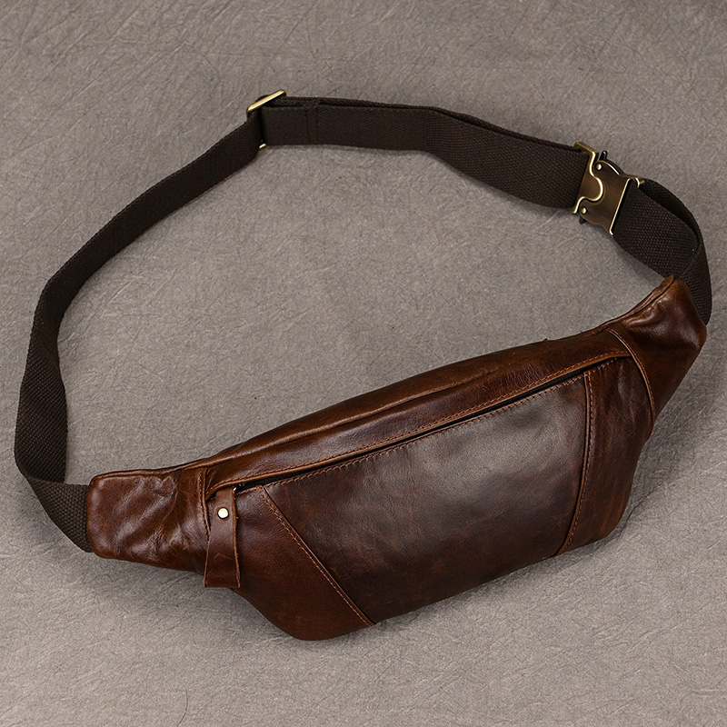 حقائب الصدر الجلدية للرجال حقي - مراجعة Saddle Bag Leather وسعره