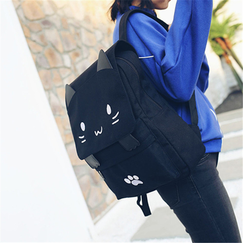 حقيبة ظهر برسوم كرتونية ثلاثية - مراجعة Mini Backpack Women وسعره
