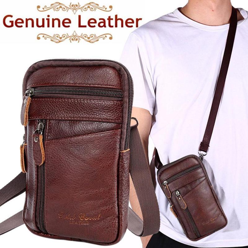 حقيبة رجالية من الجلد الطبيعي، - مراجعة Saddle Bag Leather وسعره