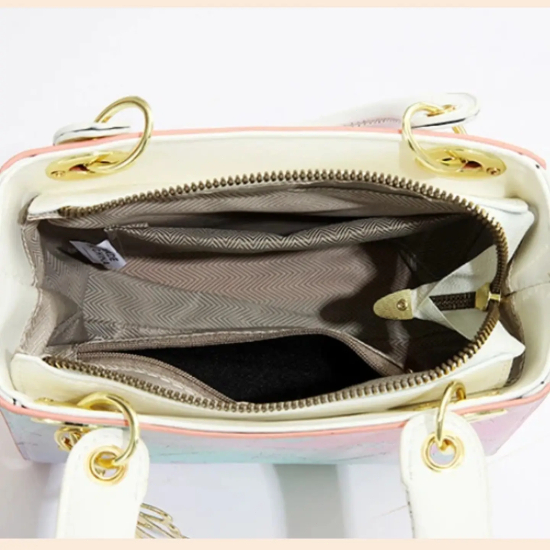 مجموعة حقائب كتف مطبوعة بتدرج  - مراجعة Women Bags Crossbody وسعره
