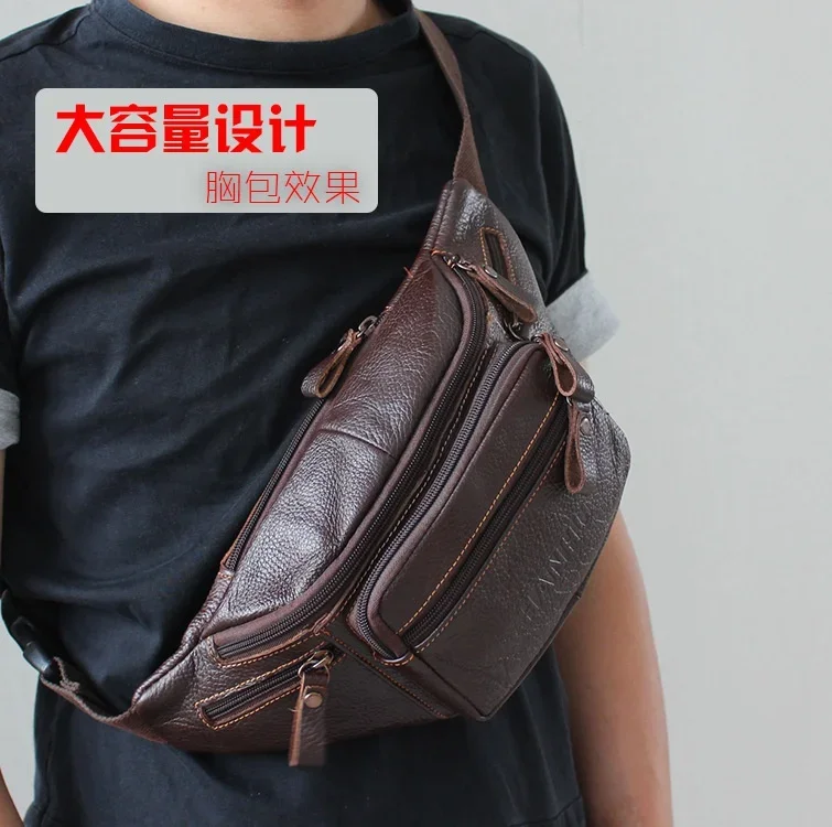 جلد البقر الأصلي الخصر حقيبة ا - مراجعة Saddle Bag Leather وسعره
