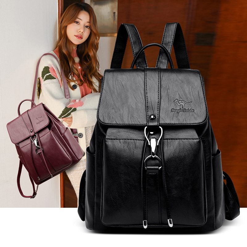 حقيبة ظهر مضادة للسرقة للنساء  - مراجعة Women Bags Collection وسعره