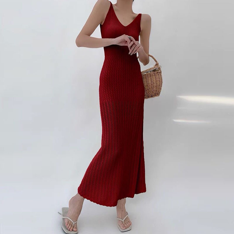 فستان محبوك بحمالات صيفي جديد  - مراجعة Women'S Bags New Look وسعره
