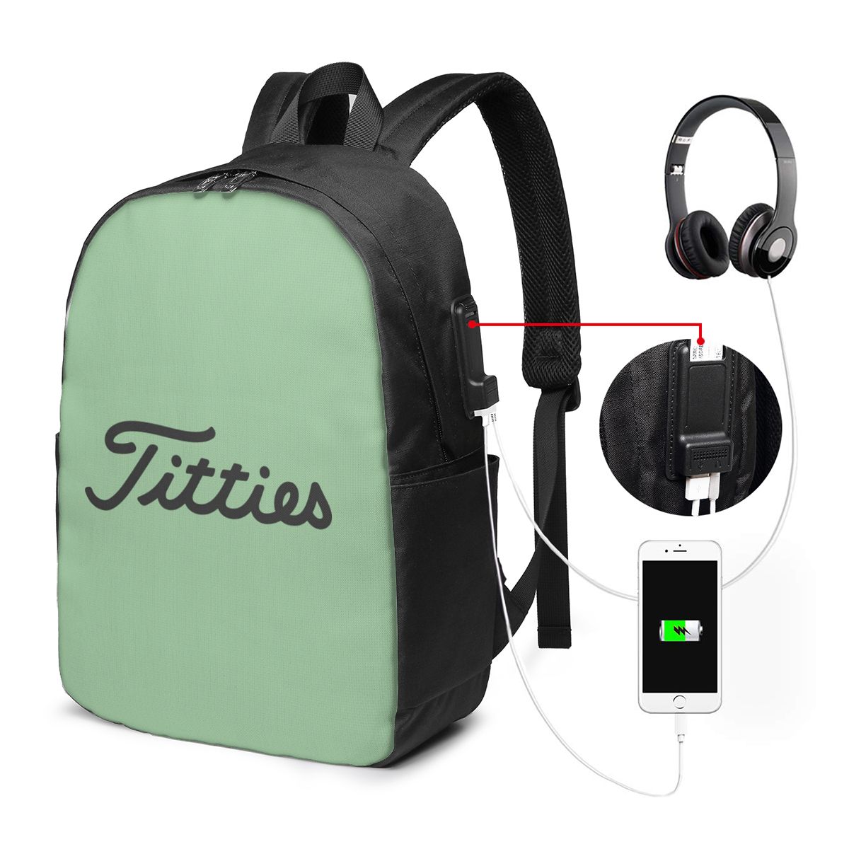حقيبة ظهر Titties Golf Ball لل - مراجعة Women Bags For Women وسعره