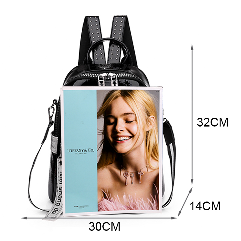 حقيبة ظهر من الجلد الصناعي للن - مراجعة Mini Backpack Women وسعره