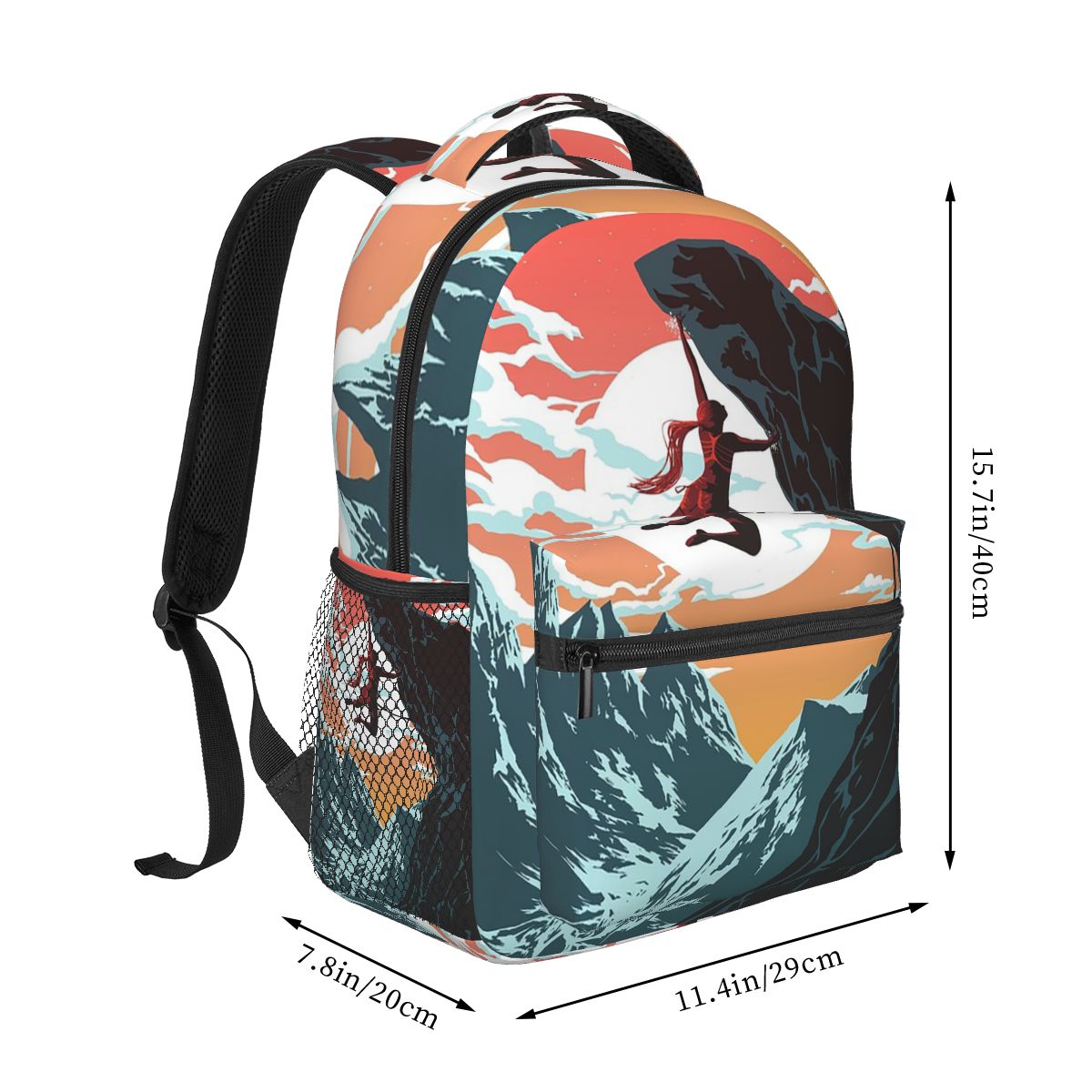 حقيبة ظهر بتصميم فتاة تسلق الج - مراجعة Women Bags Vector وسعره