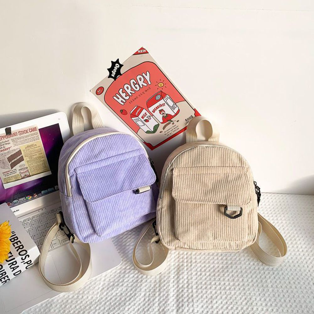 حقائب ظهر صغيرة للسفر بلون موح - مراجعة Mini Backpack Women وسعره
