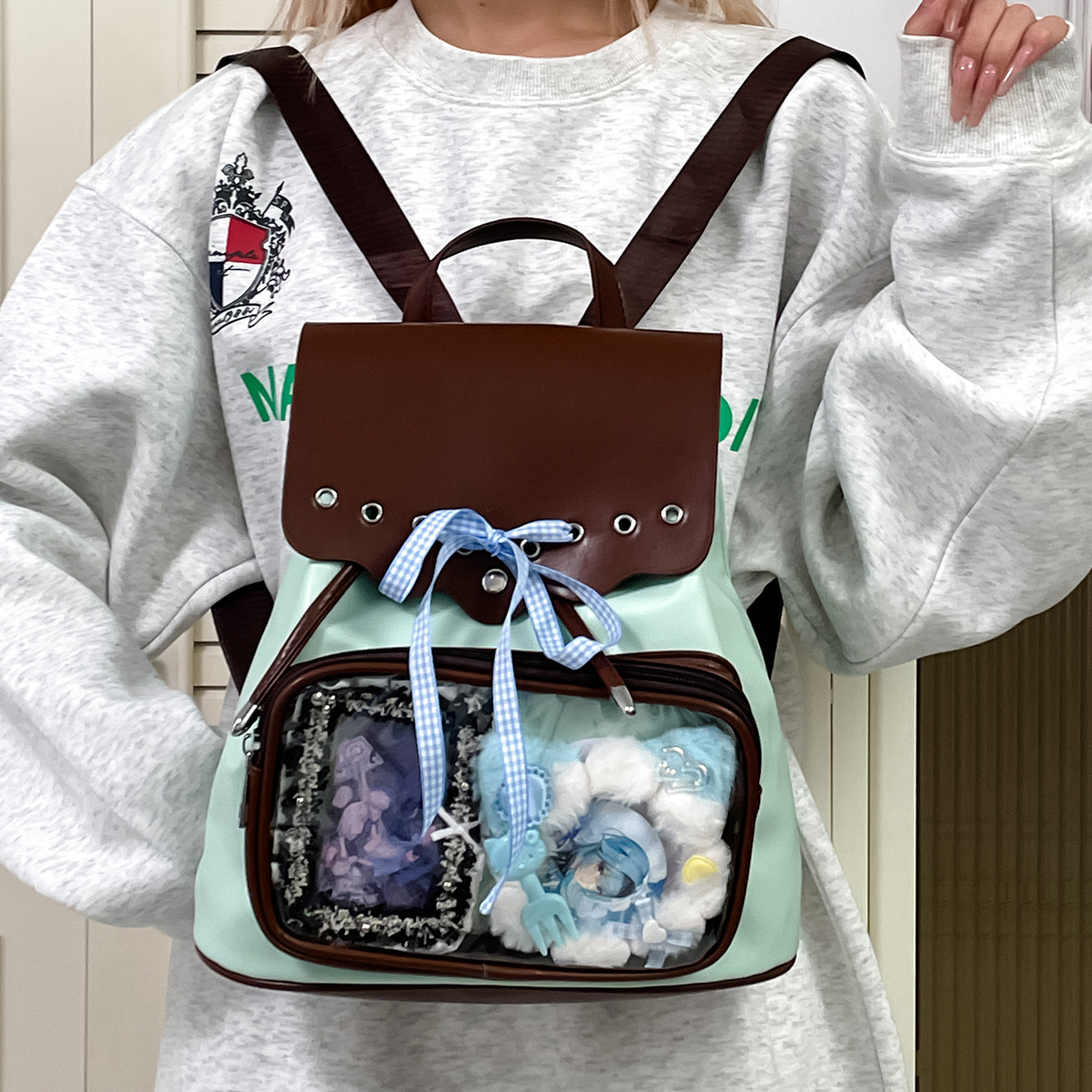 حقيبة ظهر كاواي نسائية صغيرة م - مراجعة Mini Backpack Women وسعره