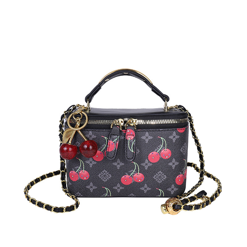 حقيبة مربعة صغيرة بطبعة الكرز، - مراجعة Women'S Kipling Bags وسعره