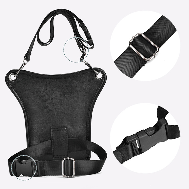 خمر الرجال الخصر حزمة مراوح قط - مراجعة Saddle Bag Leather وسعره