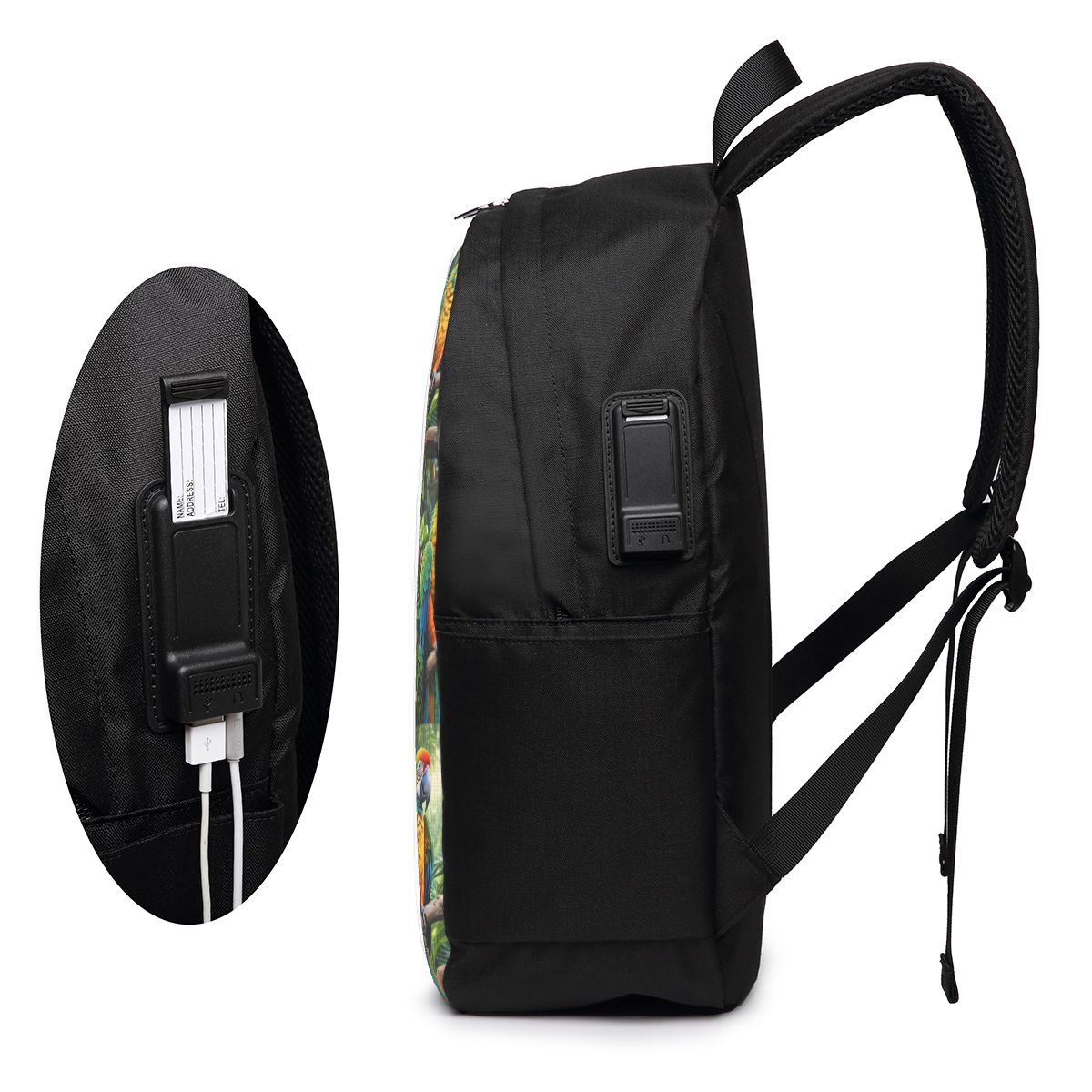 حقيبة ظهر لطيفة على شكل ببغاء  - مراجعة Women Bags For Women وسعره