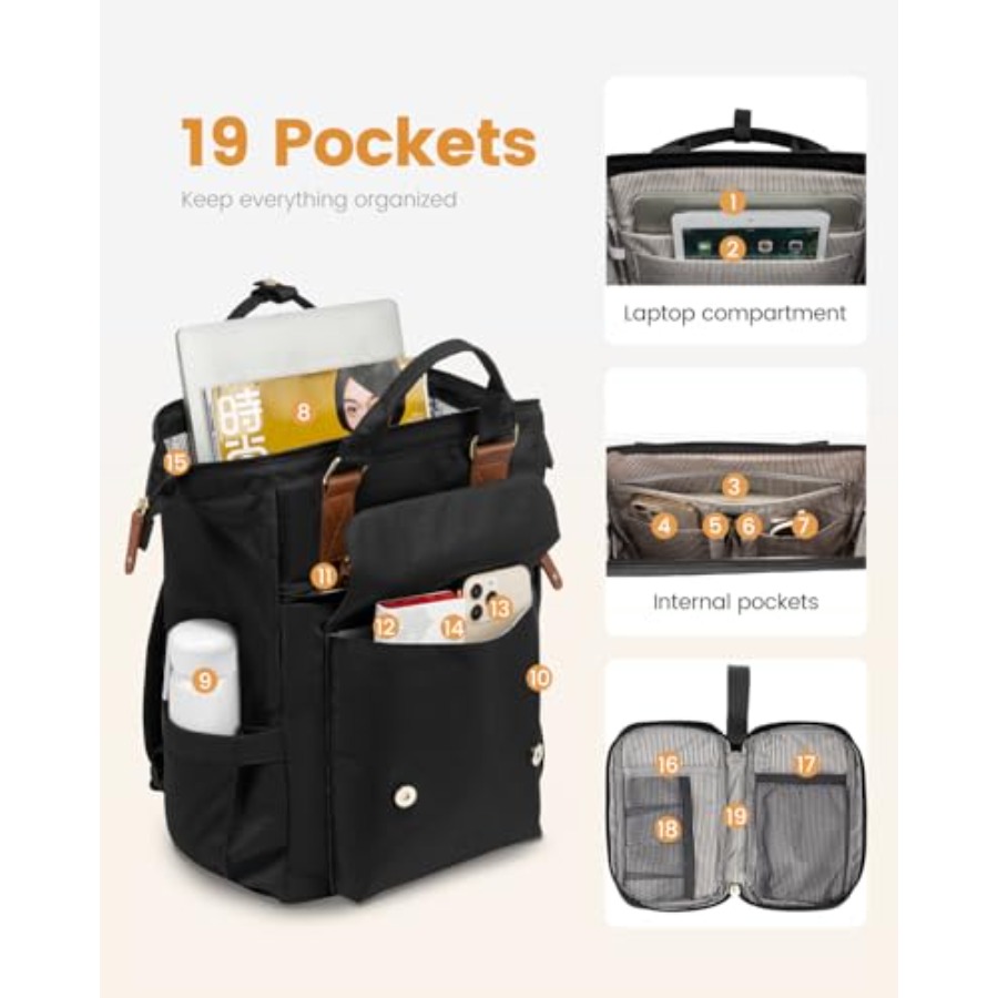 حقيبة ظهر للكمبيوتر المحمول لل - مراجعة Women Bags For Women وسعره