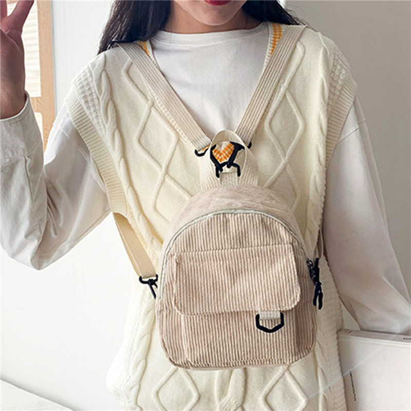 الصلبة اللون حقيبة ظهر صغيرة س - مراجعة Mini Backpack Women وسعره