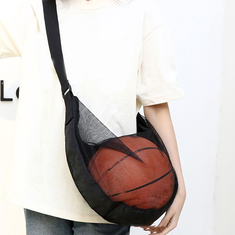 حقيبة كرة واحدة بجيب بسحاب، حق - مراجعة Mesh Net Bag وسعره