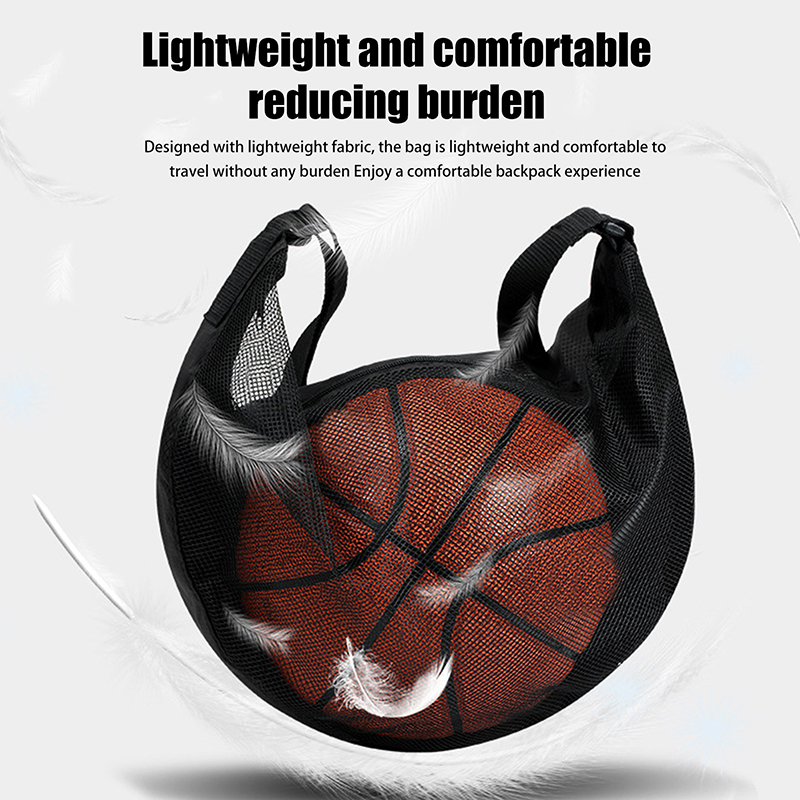 حقيبة كرة واحدة بجيب بسحاب، حق - مراجعة Mesh Net Bag وسعره