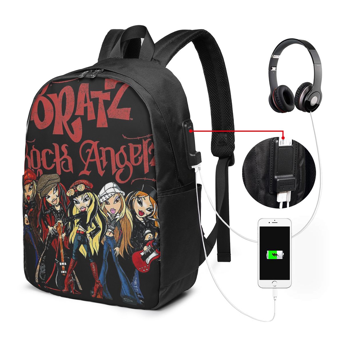 حقيبة ظهر من Bratz Rock Angelz - مراجعة Women Bags For Women وسعره
