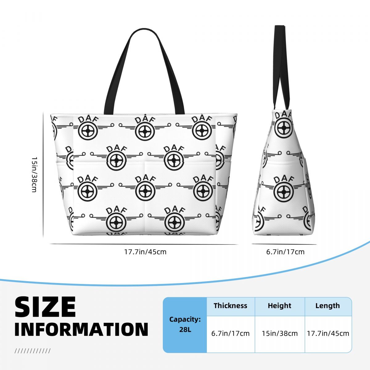 حقيبة شاطئية كبيرة بتصميم شعار - مراجعة Women Bags Vector وسعره